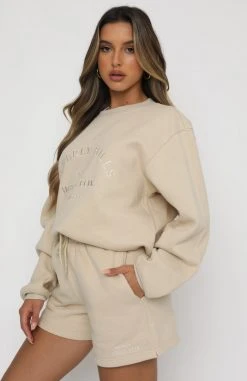 White Fox Boutique AU Best Of Both Oversized Sweater Sand Clothing 14 White Fox Boutique AU Best Of Both Oversized Sweater Sand Clothing