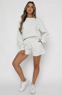 White Fox Boutique AU Best Of Both Oversized Sweater Grey Marle 13 White Fox Boutique AU Best Of Both Oversized Sweater Grey Marle
