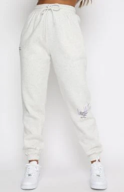 White Fox Boutique AU New Story Sweatpants Grey Marle