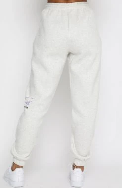 White Fox Boutique AU New Story Sweatpants Grey Marle