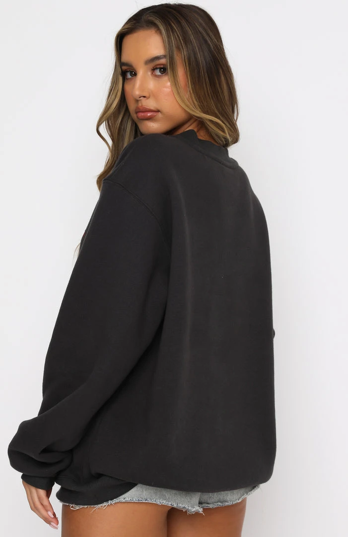 White Fox Boutique AU Clothing Steal Your Heart Oversized Sweater Charcoal 6 White Fox Boutique AU Clothing Steal Your Heart Oversized Sweater Charcoal