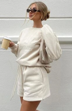 White Fox Boutique AU Best Of Both Oversized Sweater Sand Clothing 19 White Fox Boutique AU Best Of Both Oversized Sweater Sand Clothing