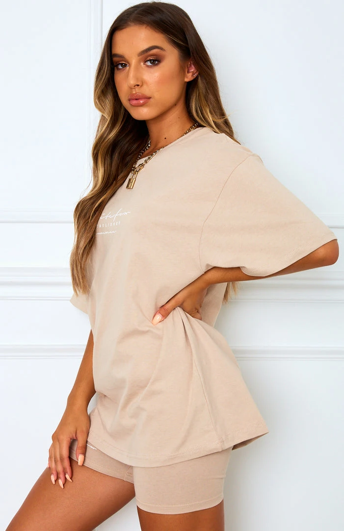 Whitefox Boutique Established Tee Sand 5 Whitefox Boutique Established Tee Sand