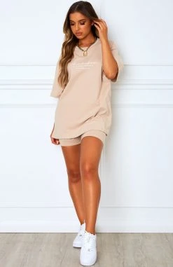 Whitefox Boutique Established Tee Sand 13 Whitefox Boutique Established Tee Sand