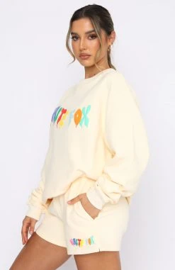 White Fox Boutique AU Clothing Your Moment Sweater Buttercup 10 White Fox Boutique AU Clothing Your Moment Sweater Buttercup