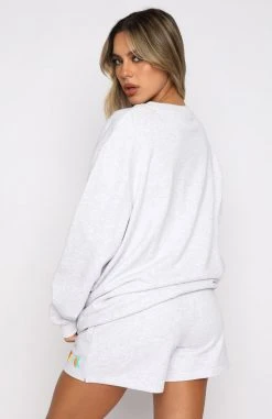 White Fox Boutique AU Your Moment Sweater Grey Marle Clothing 9 White Fox Boutique AU Your Moment Sweater Grey Marle Clothing