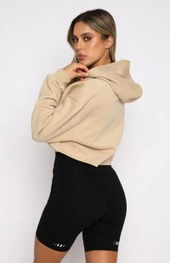 White Fox Boutique AU What It Takes Cropped Hoodie Sand Clothing 10 White Fox Boutique AU What It Takes Cropped Hoodie Sand Clothing