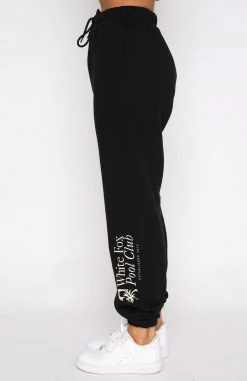White Fox Boutique AU Clothing Natural Wonder Sweatpants Black