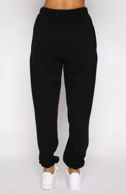 White Fox Boutique AU Clothing Natural Wonder Sweatpants Black
