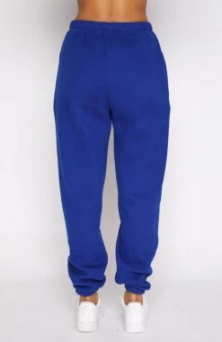 White Fox Boutique AU Clothing Brave Hearts Sweatpants Electric Blue