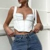 White Fox Boutique AU She's The One Bustier White Clothing