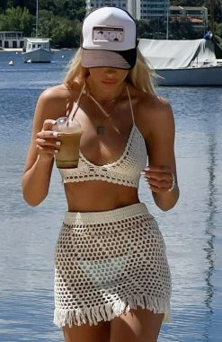 White Fox Boutique AU Private Island Crochet Set White 26 White Fox Boutique AU Private Island Crochet Set White