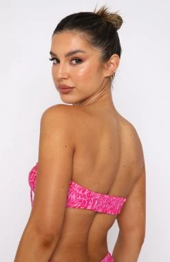 White Fox Boutique AU Swimwear Summer Sea Bikini Top Retro Revival