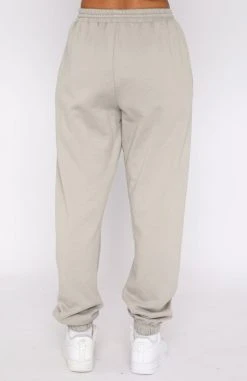 White Fox Boutique AU Classic Sweatpants Taupe Clothing 11 White Fox Boutique AU Classic Sweatpants Taupe Clothing