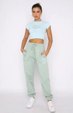 White Fox Boutique AU Not A Dream Sweatpants Sage Clothing 13 White Fox Boutique AU Not A Dream Sweatpants Sage Clothing