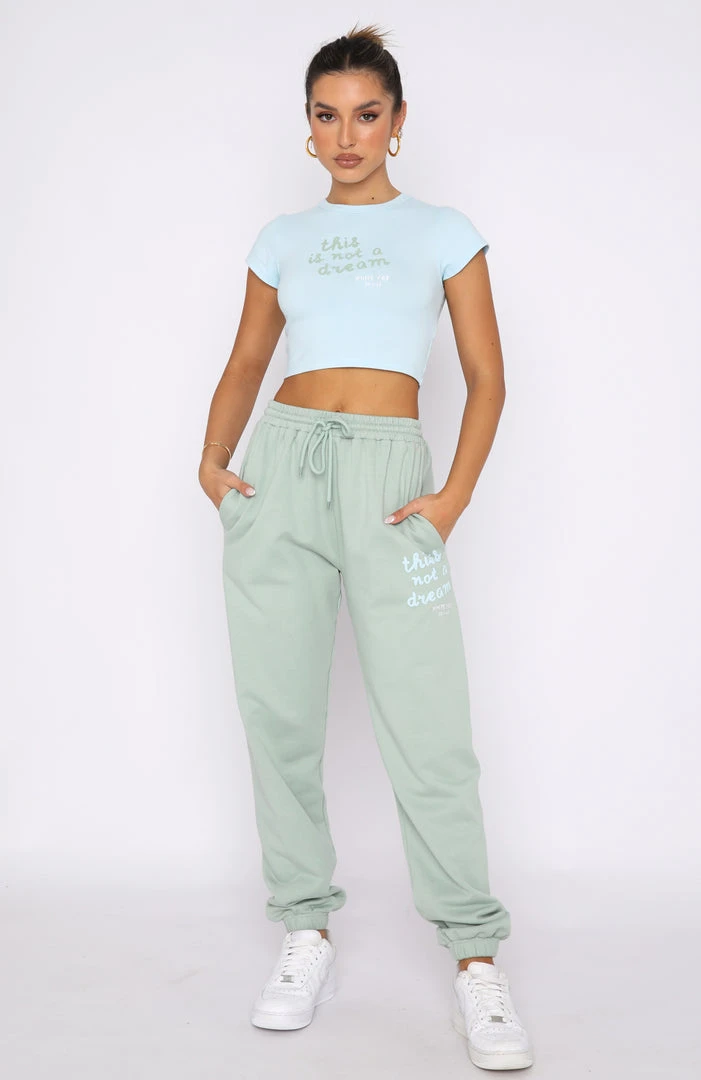 White Fox Boutique AU Not A Dream Sweatpants Sage Clothing 7 White Fox Boutique AU Not A Dream Sweatpants Sage Clothing