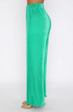 White Fox Boutique AU Clothing Sincerely Yours Pants Green