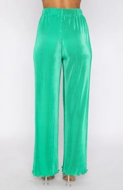 White Fox Boutique AU Clothing Sincerely Yours Pants Green