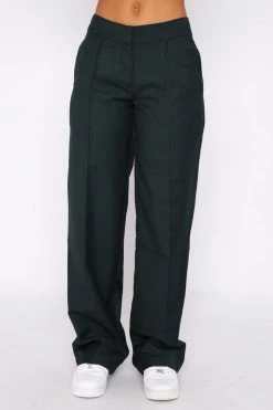 White Fox Boutique AU Clothing Keep It Cool Pants Forest Green