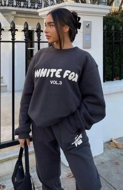 White Fox Boutique AU Offstage Sweater Shadow