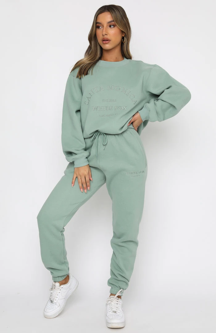 White Fox Boutique AU Make You Mine Sweatpants Sage Clothing 7 White Fox Boutique AU Make You Mine Sweatpants Sage Clothing