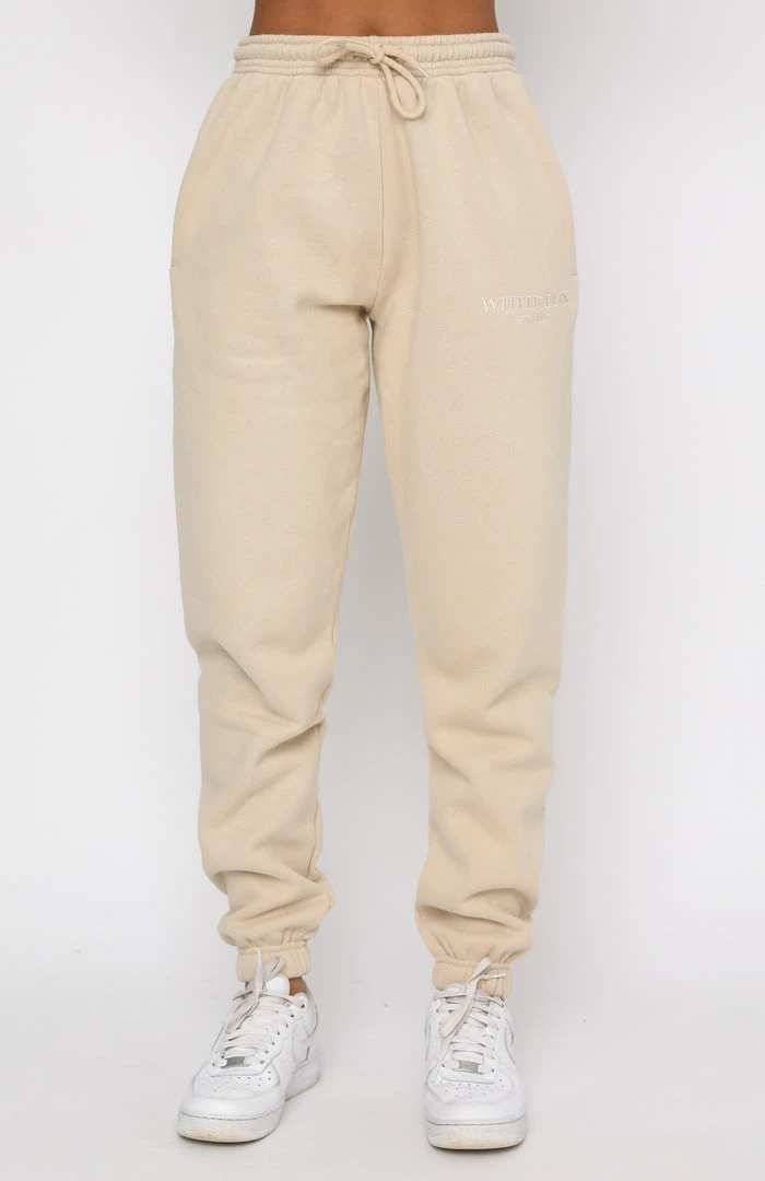 White Fox Boutique AU Clothing Make You Mine Sweatpants Sand 4 White Fox Boutique AU Clothing Make You Mine Sweatpants Sand