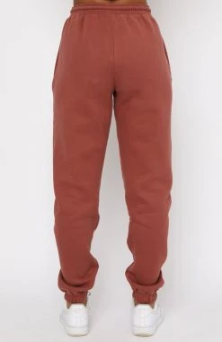 White Fox Boutique AU Clothing Make You Mine Sweatpants Rust