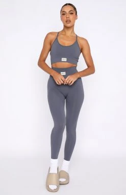 White Fox Boutique AU Be Ready Seamless Sports Crop Storm Activewear 12 White Fox Boutique AU Be Ready Seamless Sports Crop Storm Activewear