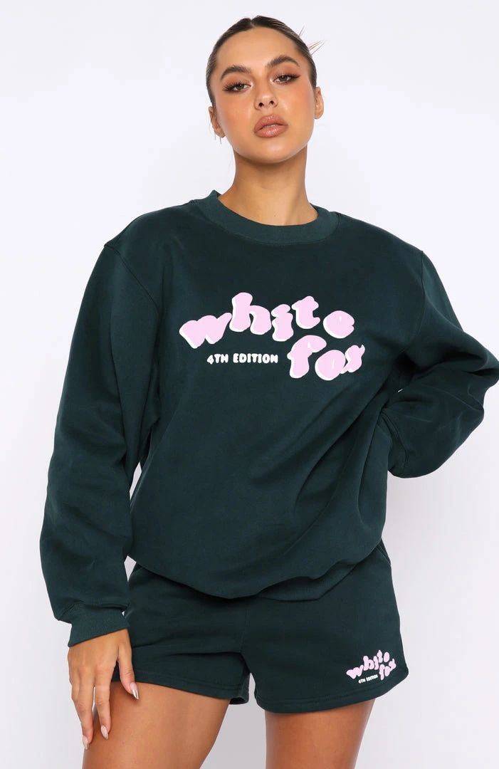 White Fox Boutique AU Clothing 4th Edition Oversized Sweater Clover 4 White Fox Boutique AU Clothing 4th Edition Oversized Sweater Clover