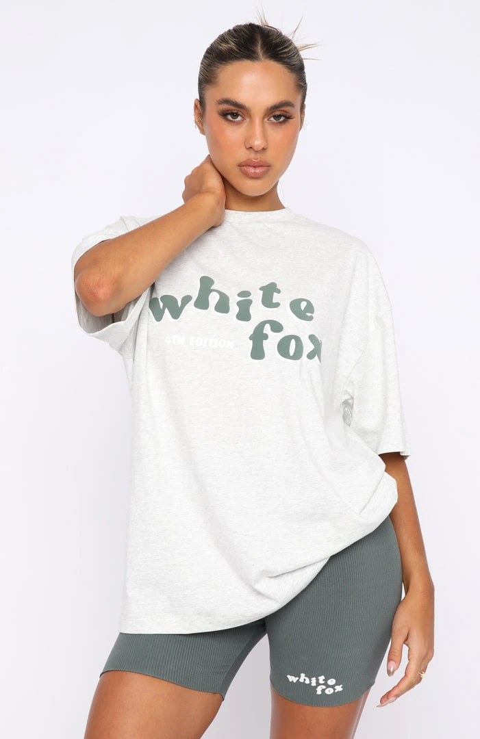 White Fox Boutique AU Clothing 4th Edition Oversized Tee Smoke 4 White Fox Boutique AU Clothing 4th Edition Oversized Tee Smoke