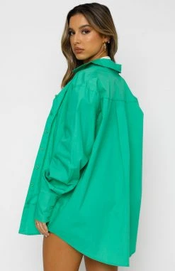 White Fox Boutique AU Behind The Look Shirt Green Clothing 18 White Fox Boutique AU Behind The Look Shirt Green Clothing