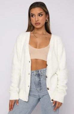 White Fox Boutique AU Things You Do Knit Off White