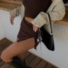 White Fox Boutique AU Clothing Times Like This Mesh Mini Skirt Chocolate