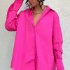 White Fox Boutique AU Clothing Behind The Look Shirt Hot Pink 1 White Fox Boutique AU Clothing Behind The Look Shirt Hot Pink