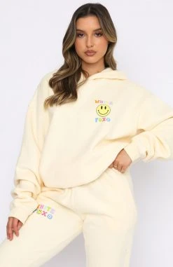 White Fox Boutique AU Just You Wait Hoodie Butter