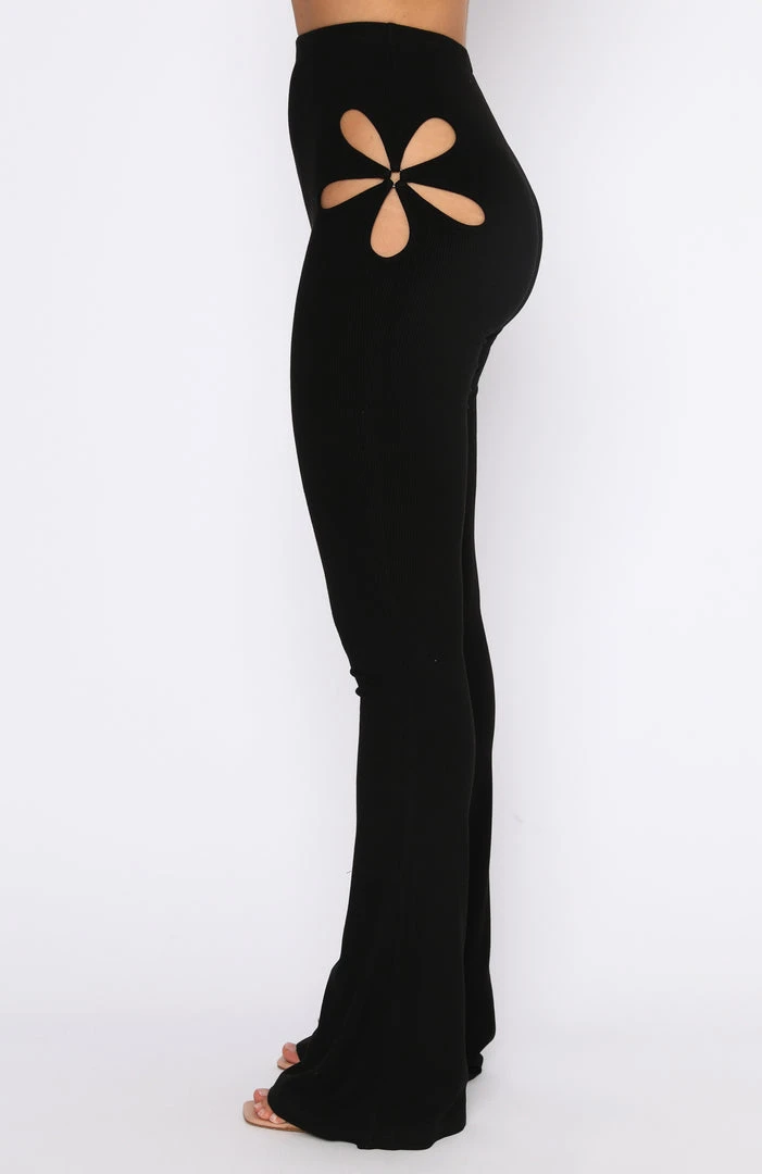 White Fox Boutique AU Going Fast Pants Black 5 White Fox Boutique AU Going Fast Pants Black