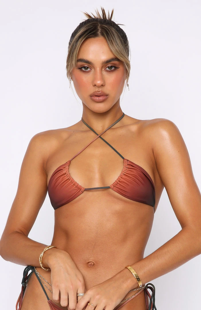 White Fox Boutique AU Golden Hour Bikini Top Desert Ombre Swimwear 5 White Fox Boutique AU Golden Hour Bikini Top Desert Ombre Swimwear