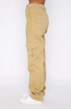 White Fox Boutique AU Keep On Moving Pants Sand Clothing 12 White Fox Boutique AU Keep On Moving Pants Sand Clothing