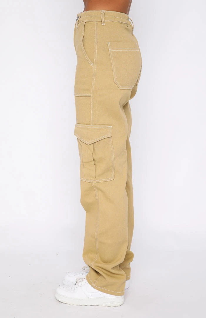 White Fox Boutique AU Keep On Moving Pants Sand Clothing 5 White Fox Boutique AU Keep On Moving Pants Sand Clothing