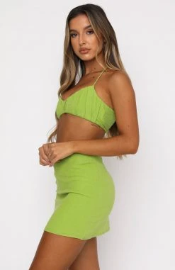 White Fox Boutique AU Beautiful People Crop Matcha Tops 14 White Fox Boutique AU Beautiful People Crop Matcha Tops