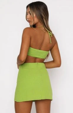 White Fox Boutique AU Beautiful People Crop Matcha Tops 15 White Fox Boutique AU Beautiful People Crop Matcha Tops