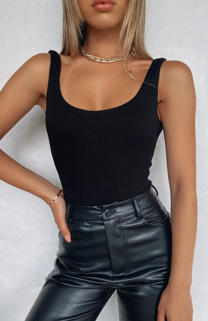 White Fox Boutique AU Clothing Always On My Mind Bodysuit Black 9 White Fox Boutique AU Clothing Always On My Mind Bodysuit Black