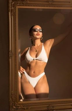 Whitefox Boutique Del Marcos Bottoms White Rib