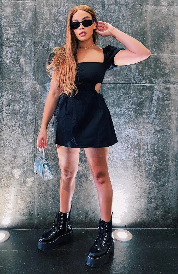 White Fox Boutique AU Different Girl Mini Dress Black Clothing 12 White Fox Boutique AU Different Girl Mini Dress Black Clothing