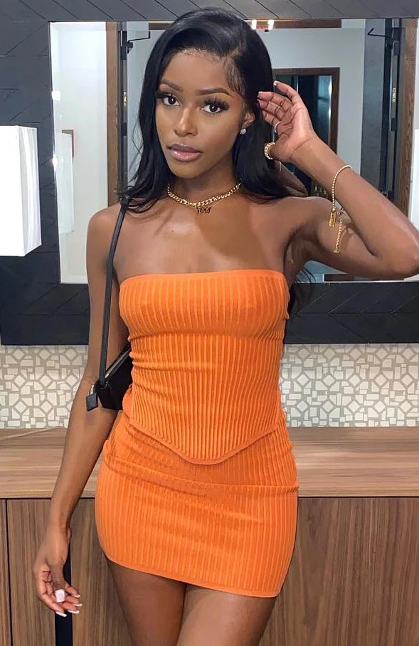 White Fox Boutique AU Slow Jams Knitted Mini Skirt Rust 3 White Fox Boutique AU Slow Jams Knitted Mini Skirt Rust