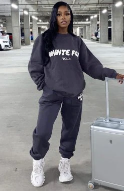 White Fox Boutique AU Offstage Sweatpants Shadow Clothing