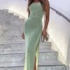 White Fox Boutique AU Easy Does It Maxi Dress Sage