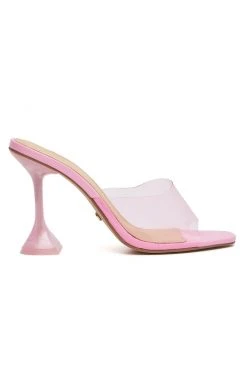 White Fox Boutique AU Lead You On Mules Pink Shoes