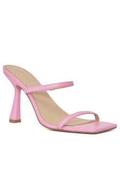 White Fox Boutique AU Avani Mules Pink Restocked