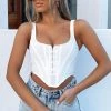White Fox Boutique AU Bad Gal Bustier White 1 White Fox Boutique AU Bad Gal Bustier White
